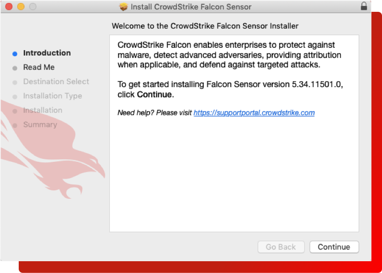 crowdstrike mac install
