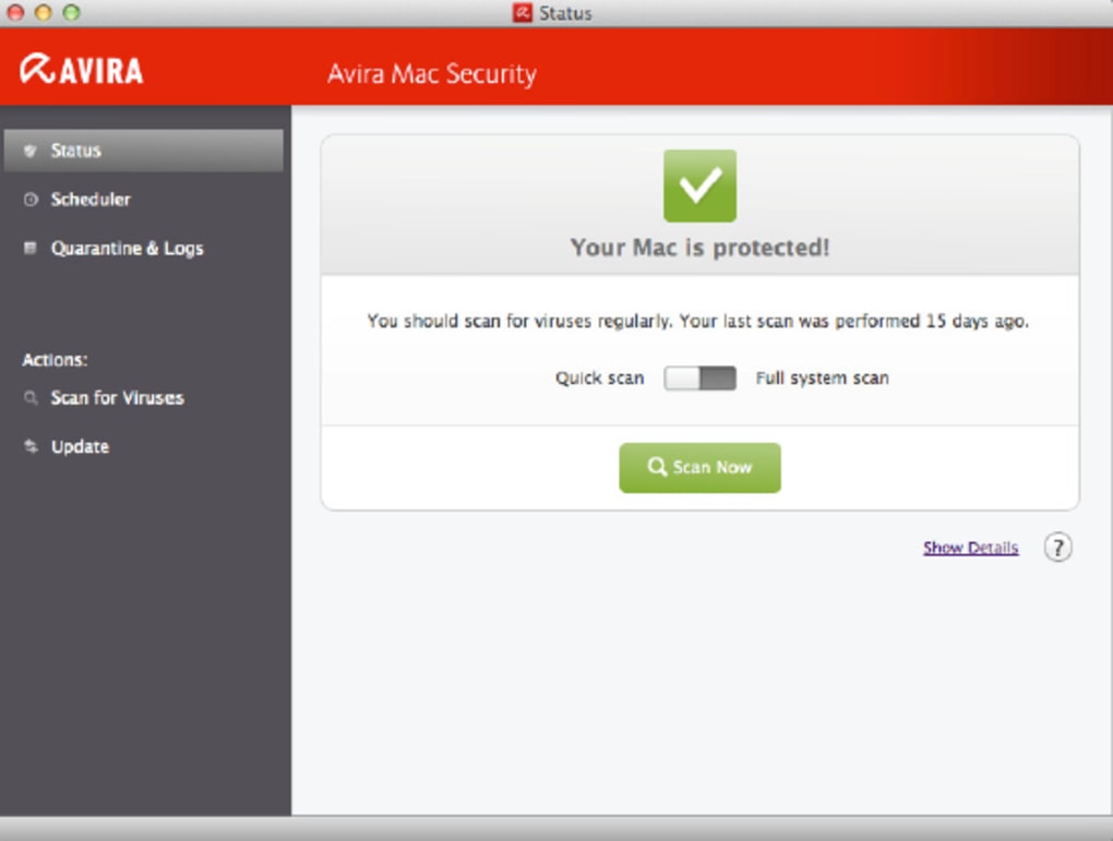 Avira Free Antivirus Download Mac